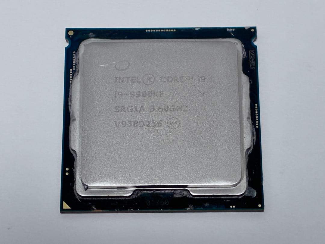 Intel i9-9900KF CPU 3.6GHz 【動作確認済】殻割してます