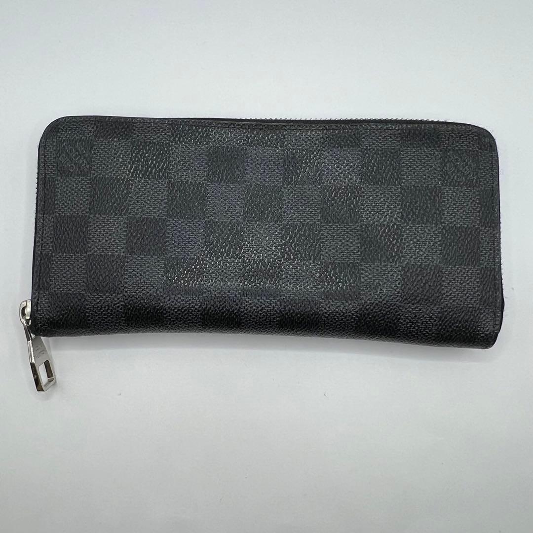 【極美品】ルイヴィトン 長財布 ラウンドファスナー ダミエグラフィット