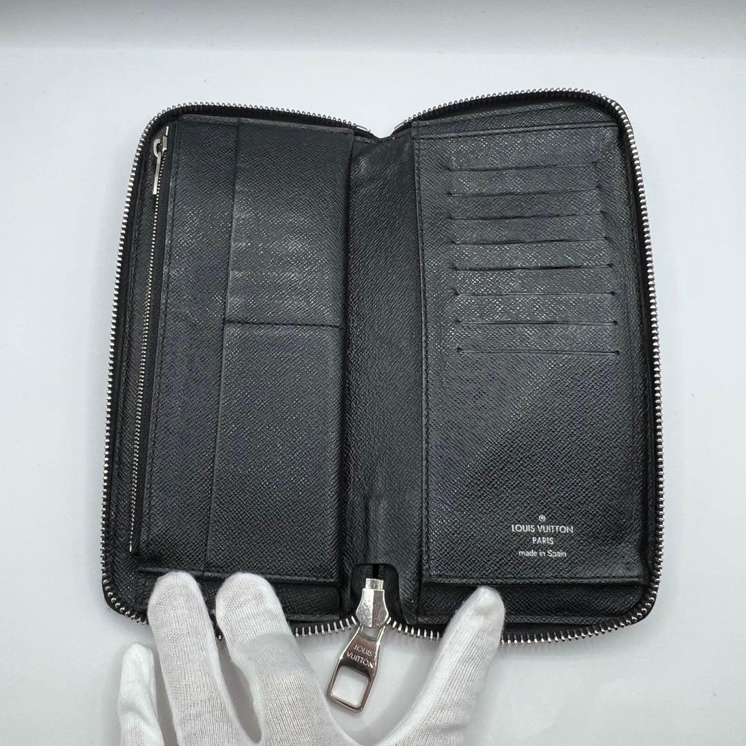 【極美品】ルイヴィトン 長財布 ラウンドファスナー ダミエグラフィット