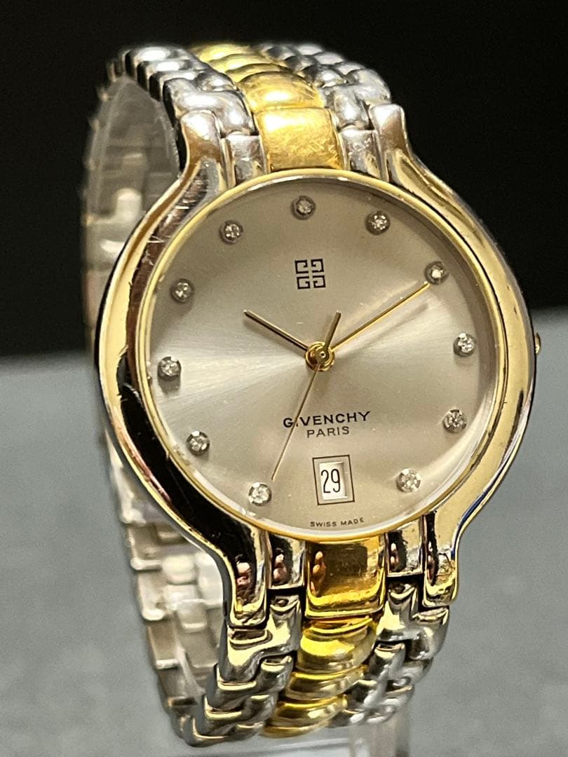 ★超絶美品！石付！ジバンシー　メンズ・ユニセックス腕時計　動作良好