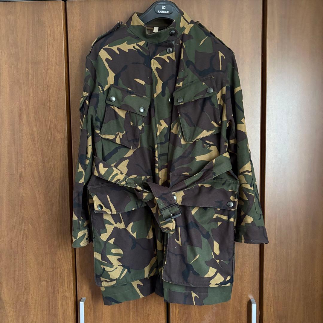 BURBERRY 迷彩 ミリタリージャケット uk14 美品バーバリー