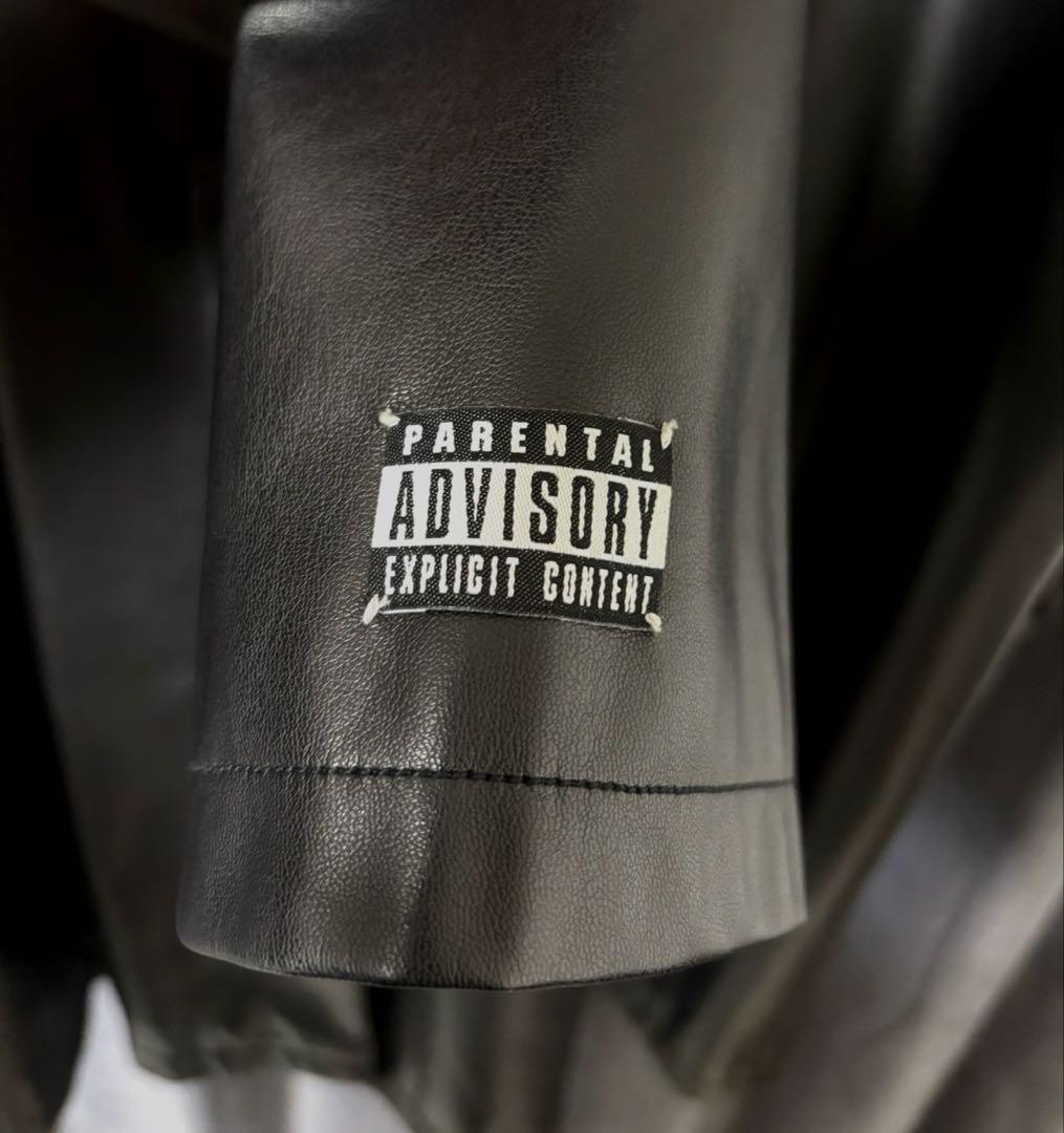 【美品】jieda ジエダ fake leather coat size 2