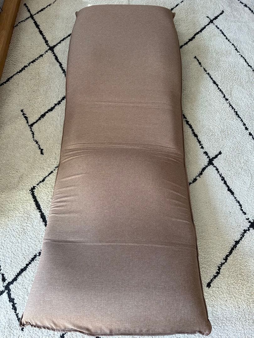 美品 ネオボディサポートチェアII　ワイドロングタイプ　座椅子