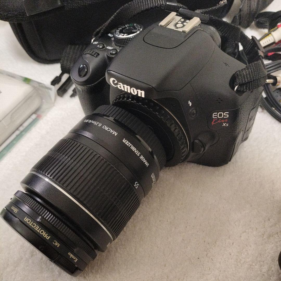 Canon EOS Kiss X5 ストロボ 予備バッテリー5点セット