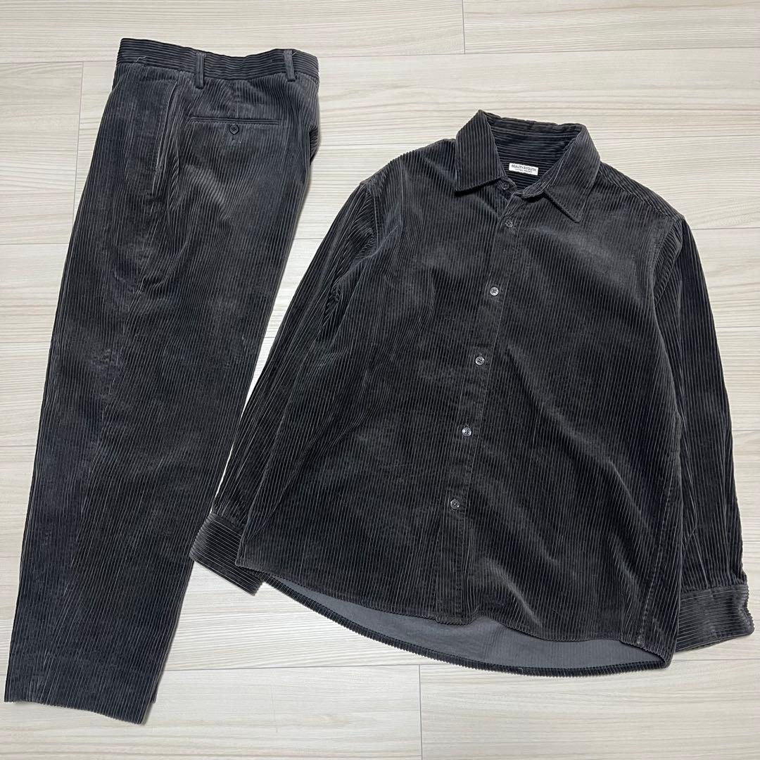 【完売】BEAUTY&YOUTH コーデュロイ ビッグシルエットセットアップ