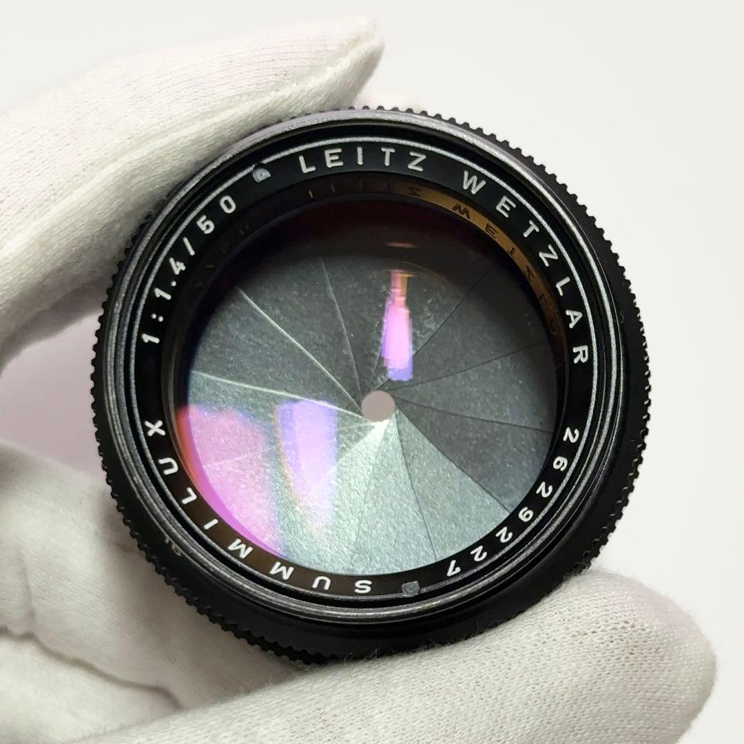 ライカ｜ズミルックス M50mm/F1.4（2nd）後期型 ブラッククローム