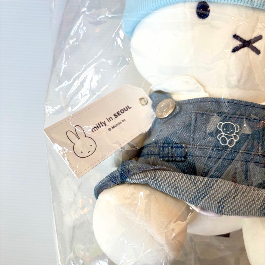 【韓国限定】ミッフィー デニムエディション　ぬいぐるみ　キーリング　3点セット