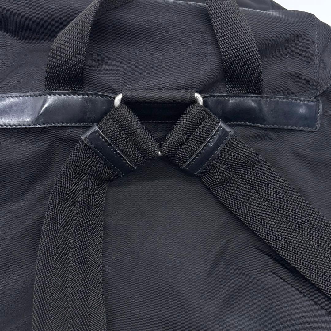 美品 PRADA リュック バックパック 三角ロゴ レディース