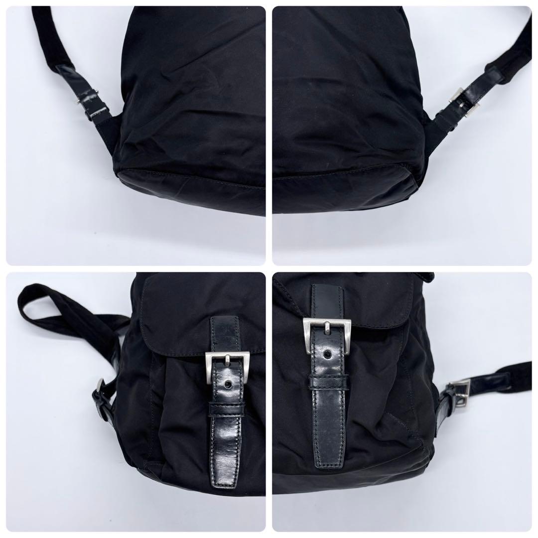 美品 PRADA リュック バックパック 三角ロゴ レディース