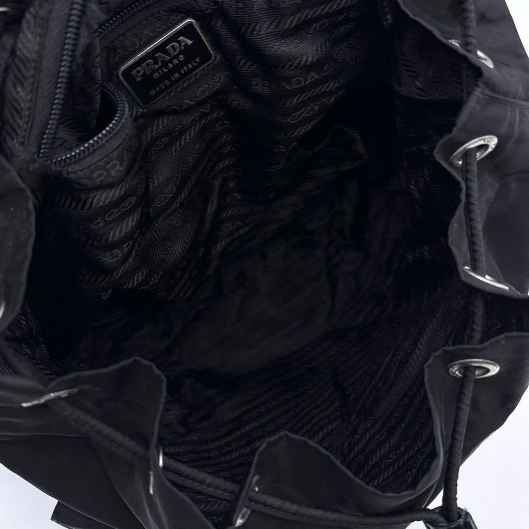 美品 PRADA リュック バックパック 三角ロゴ レディース