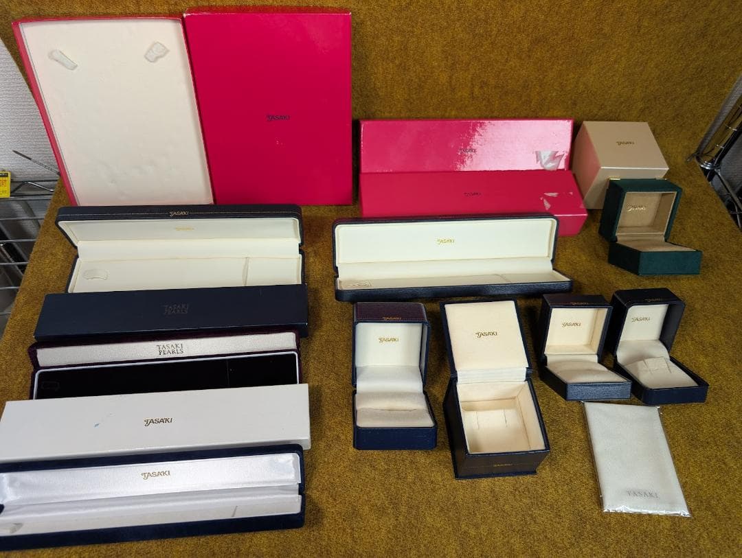 TASAKI 空箱　まとめ売り　指輪　真珠　パール　ネックレス　ケース　セット