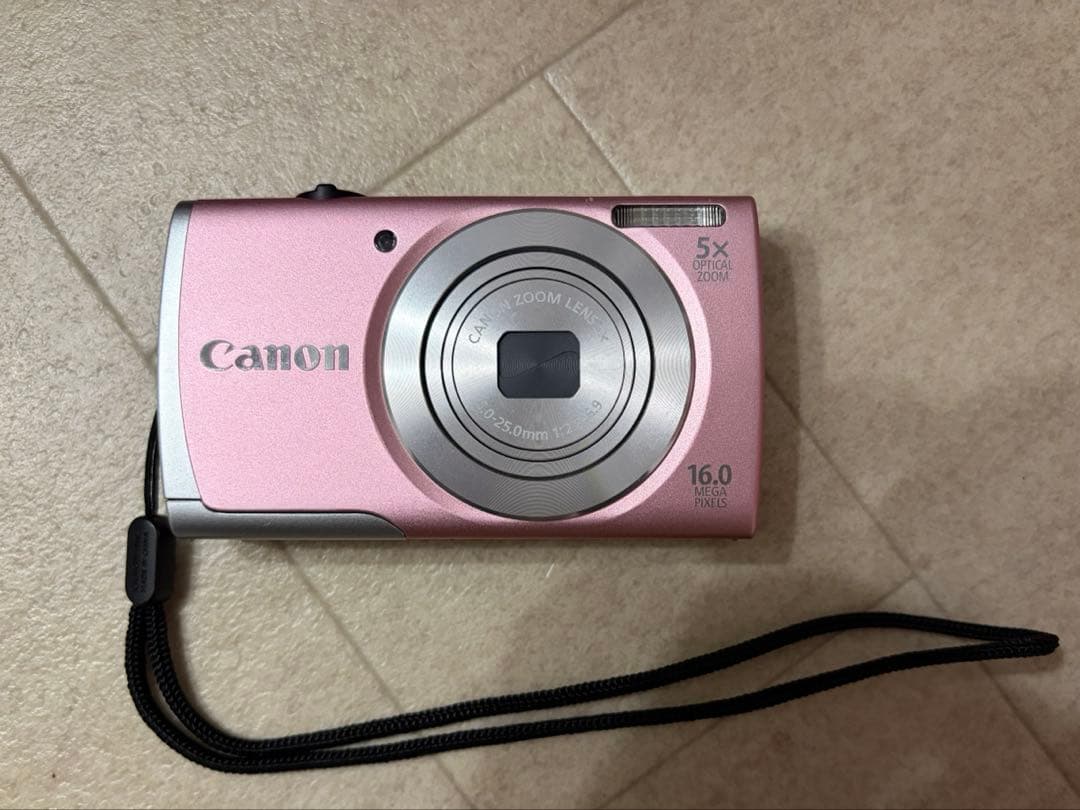 デジタルカメラ Canon PowerShot A2600 pink PC1899