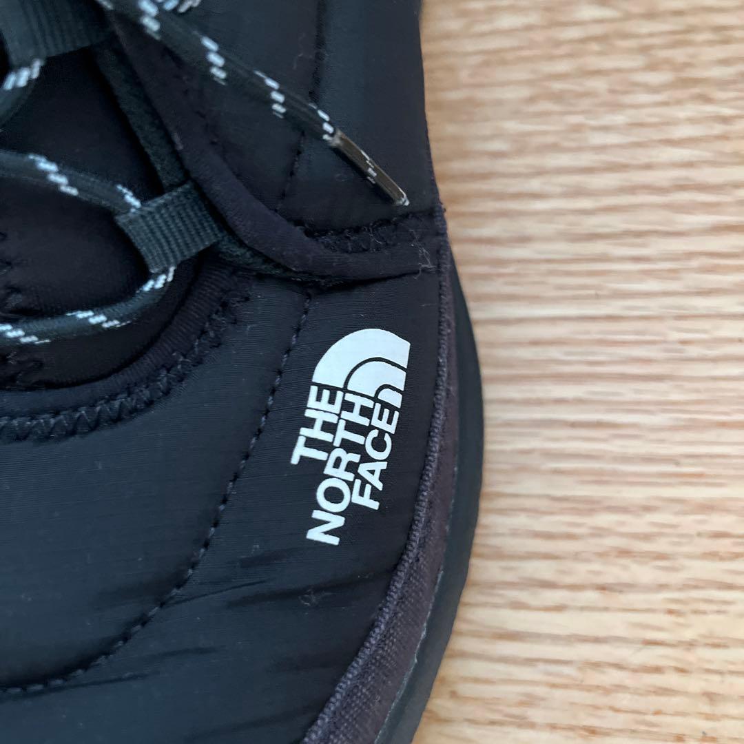未使用級★ 25cm ノース・フェイス ヌプシ チャッカ ブーツ　ブラック