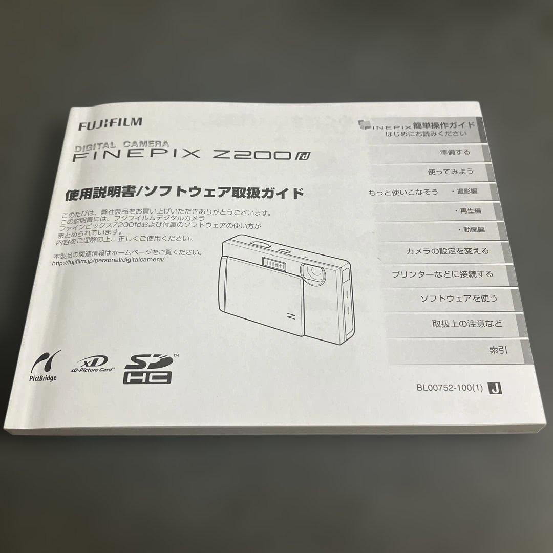 FUJIFILM 富士フイルム FinePix Z200fd レッド ブラック