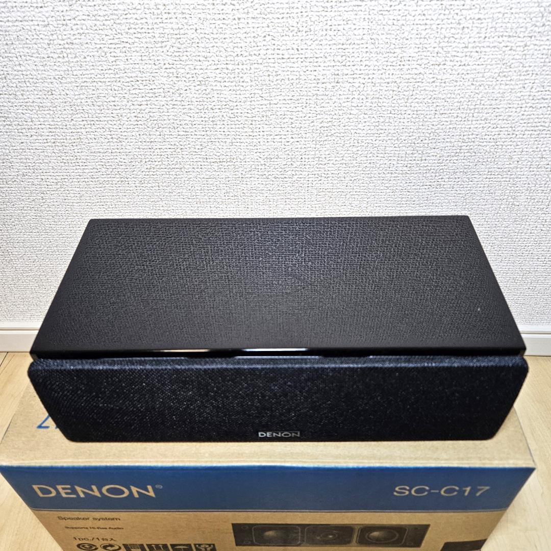 新品 保証有 デノン SC-C17 センタースピーカー ハイレゾ対応