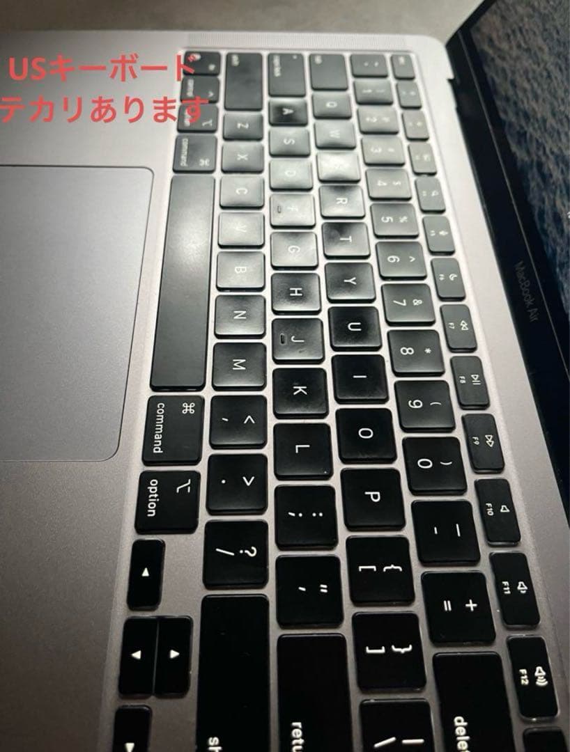 【USキーボード】MacBook Air 13インチ（M1）　 スペースグレイ