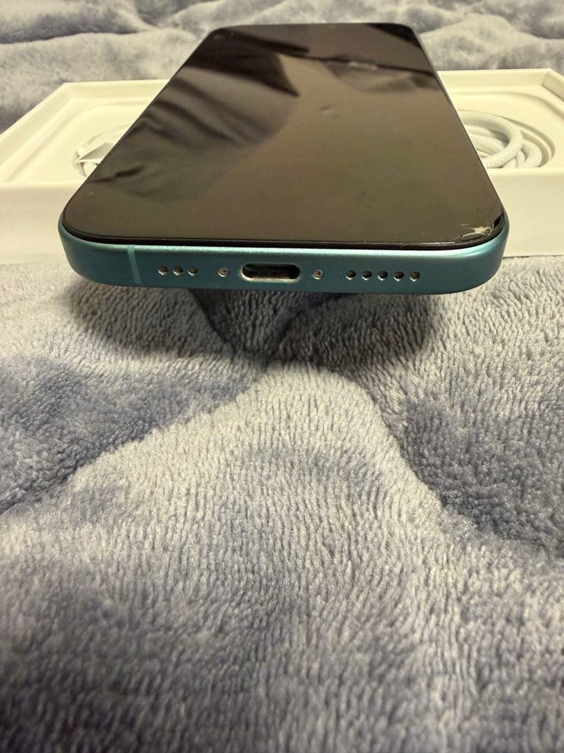 iPhone16 128GB SIMフリー利用制限○ 初期化済み　非正規画面修理