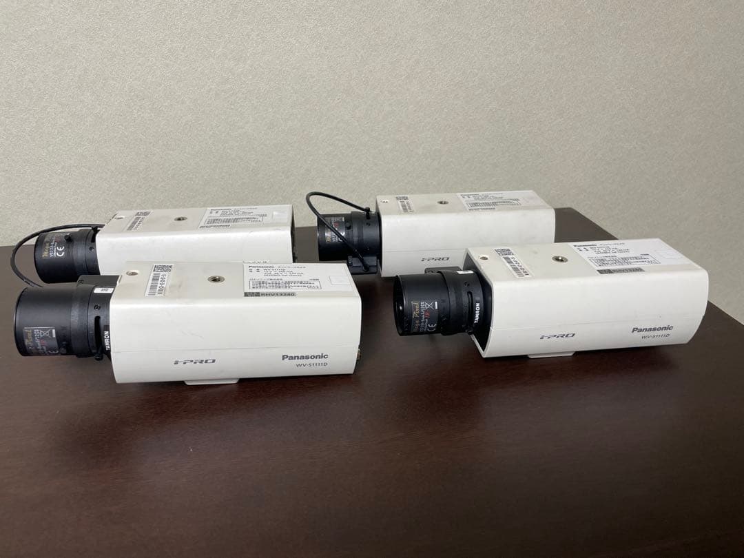Panasonic WV-S1111D ネットワークカメラ 4台セット