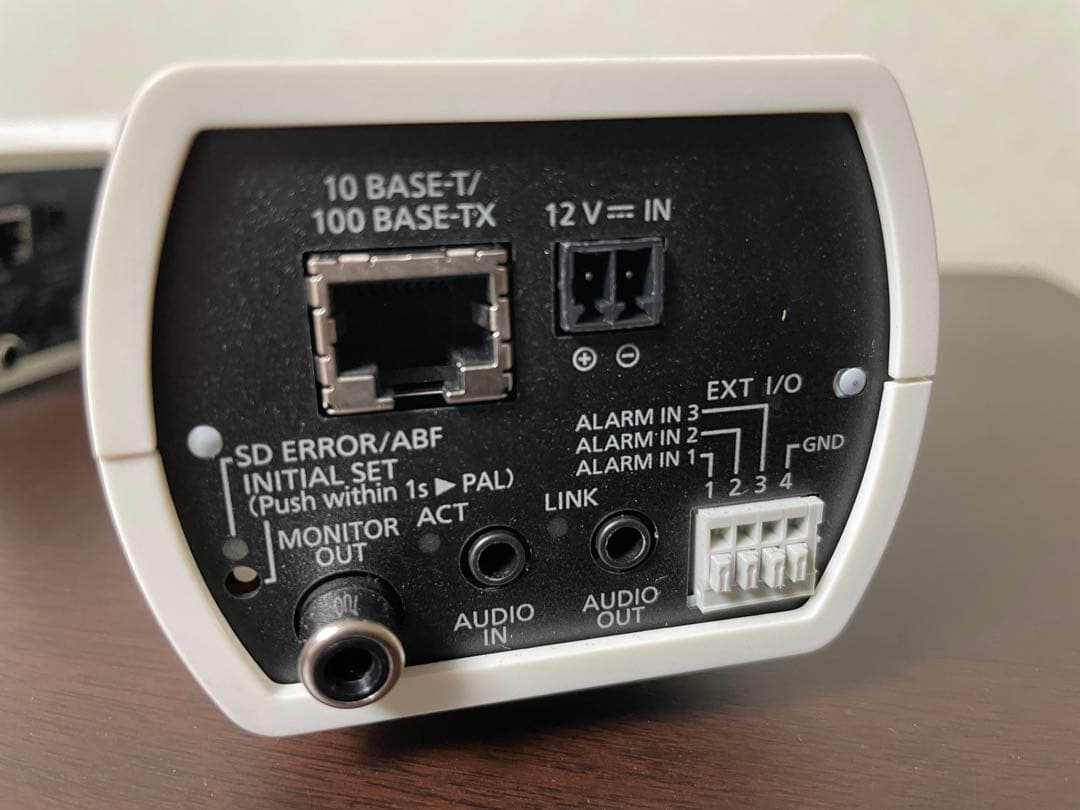 Panasonic WV-S1111D ネットワークカメラ 4台セット