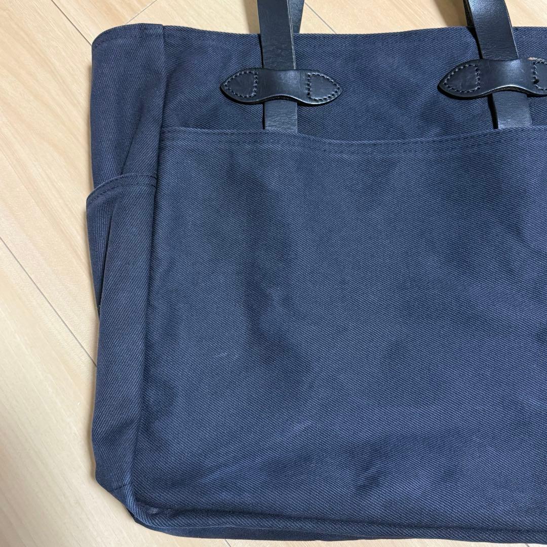 FILSON キャンバス トートバッグ ネイビー