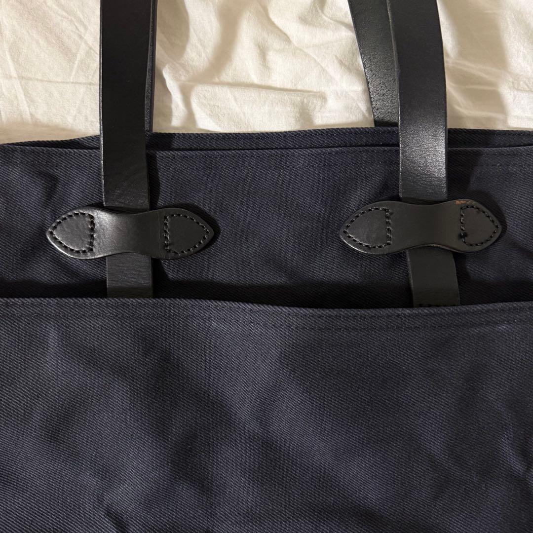 FILSON キャンバス トートバッグ ネイビー