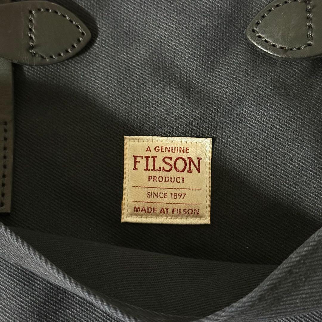 FILSON キャンバス トートバッグ ネイビー