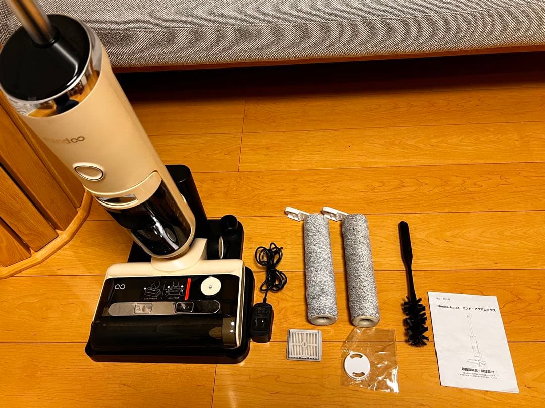 Momo1229様　mindoo Aquax ミンドーアクアエックス吸引＆水拭き