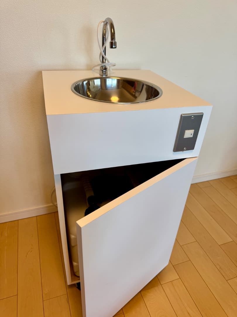 【まさき】美品 おく洗 簡易手洗いユニットサロン美容室タンク2個新品です!