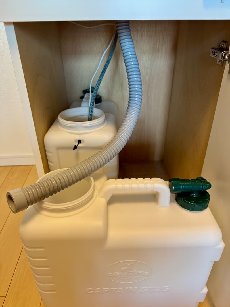 【まさき】美品 おく洗 簡易手洗いユニットサロン美容室タンク2個新品です!