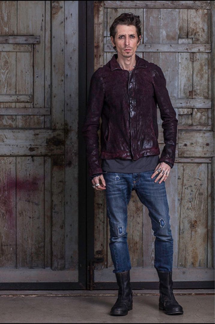 【ほぼ未使用】ジョルジオ ブラット レザー ジャケット シングルライダースM