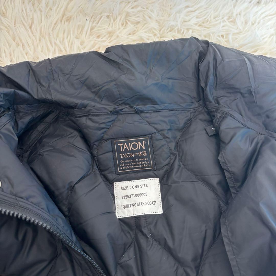 24AW TAION × FREAK'S STORE 別注 ロングダウン　黒