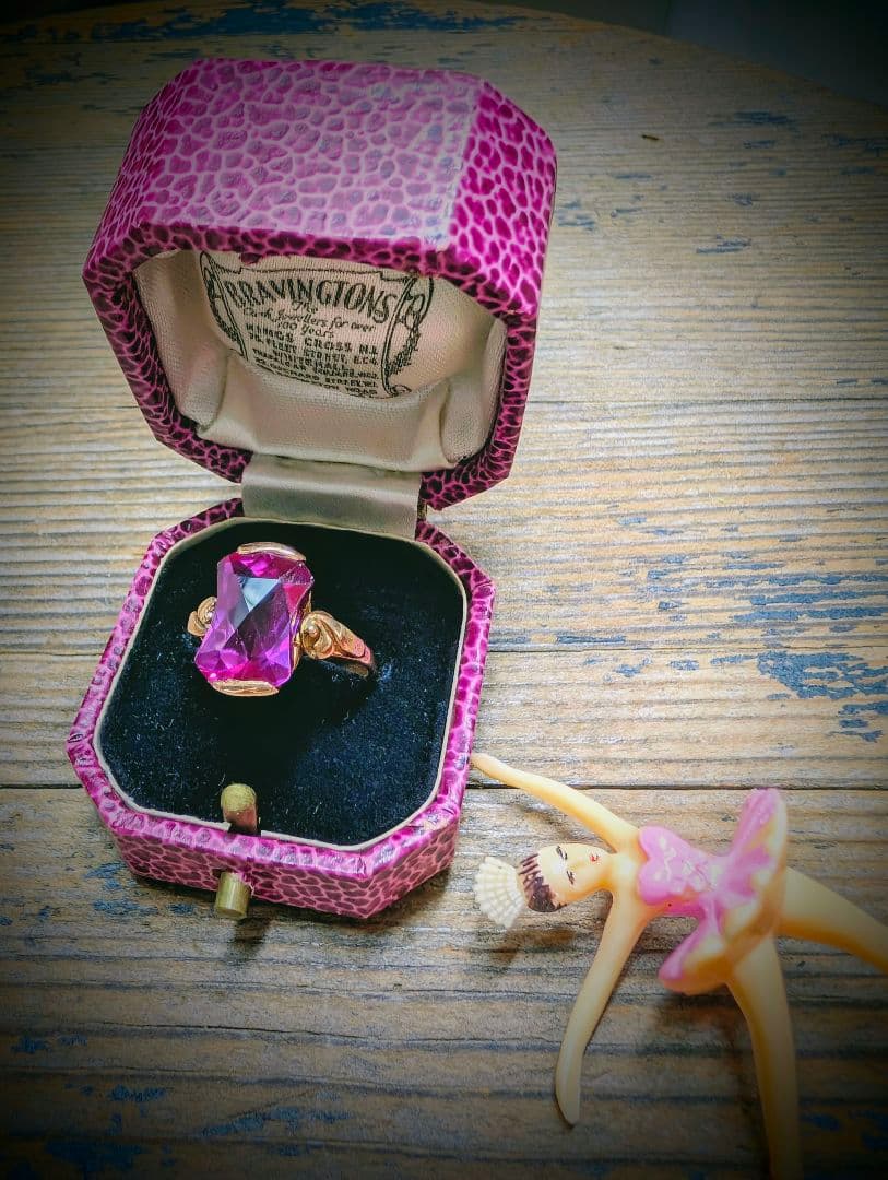 超メルカリ市限定✨️レア✨英国アンティーク リングケース