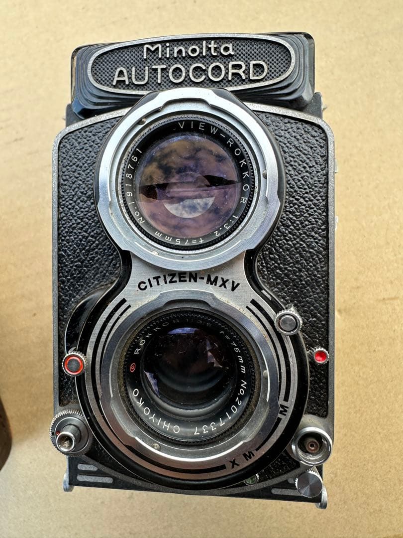 Minolta AUTOCORD 二眼レフカメラ ケース付き