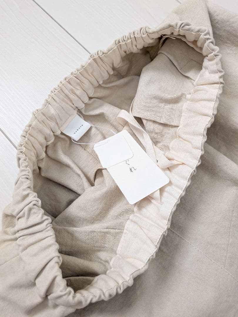 かぐれ 未使用 コットンコクーンスカート アーバンリサーチ ドアーズ アイボリー