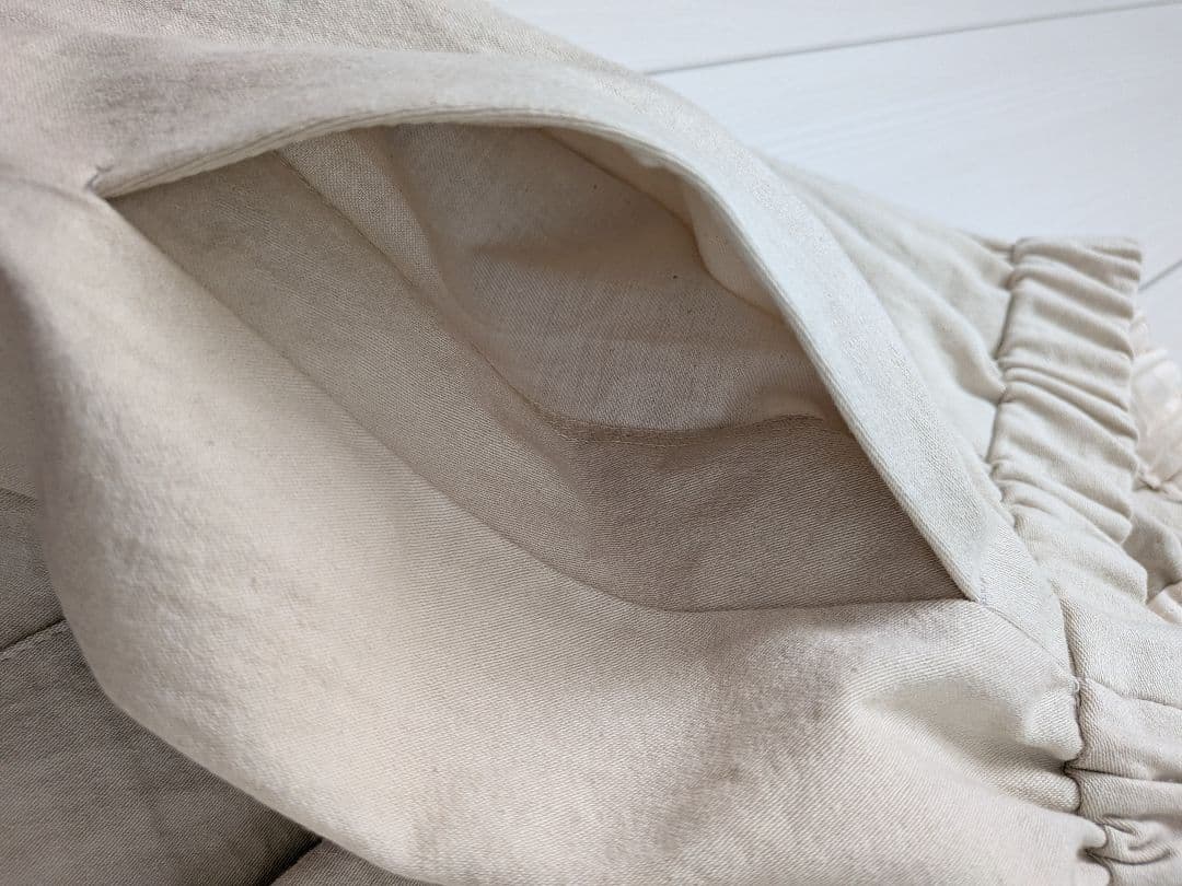 かぐれ 未使用 コットンコクーンスカート アーバンリサーチ ドアーズ アイボリー