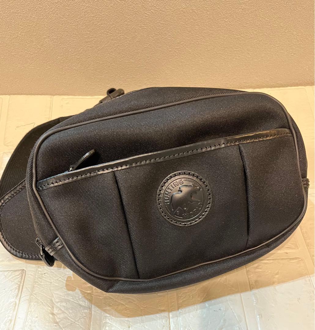 美品☆ ハンティングワールド ウエストバッグ ポーチ ボディバッグ　良品