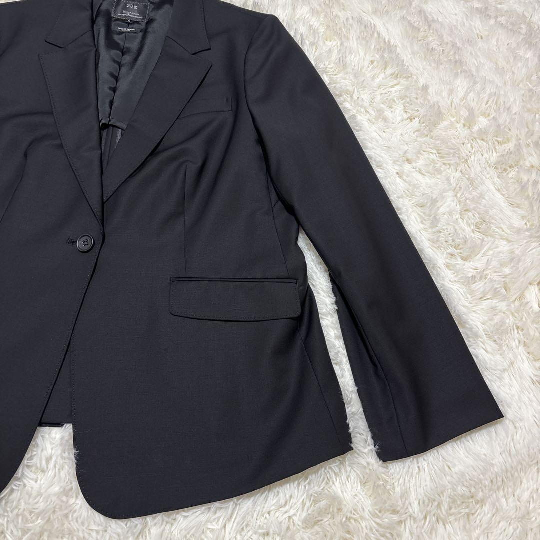 【特大サイズ・未使用に近い】　23区　セットアップ　ブラック　50サイズ