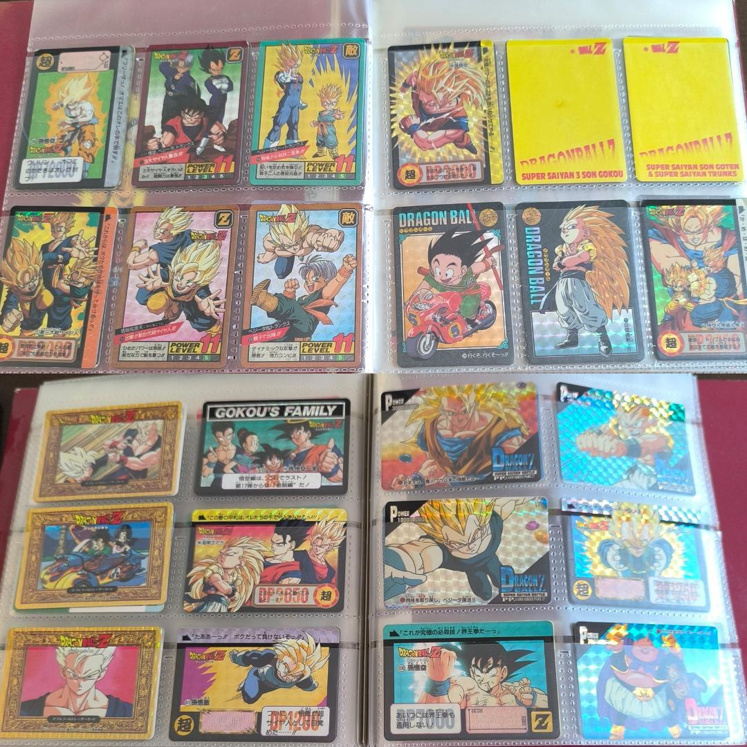 ドラゴンボールカード まとめ売り　システムファイル　ジャンボ　ミニ