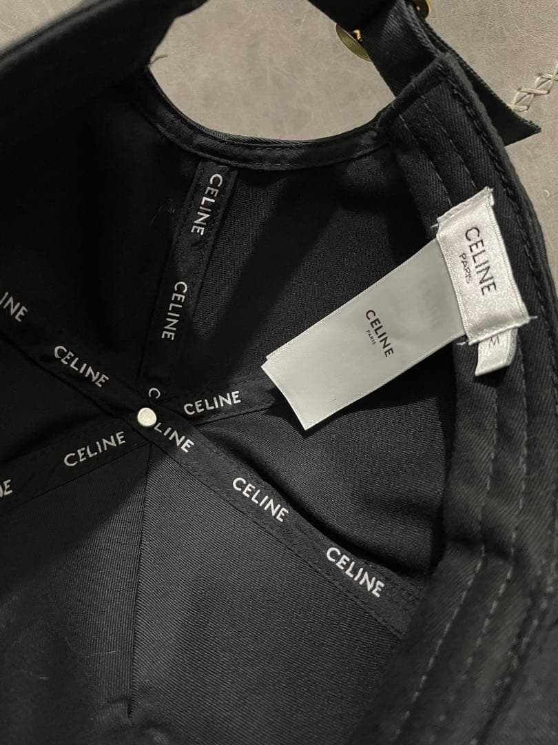 新品未使用　セリーヌ　CELENE ベースボール　キャップ　ブラック　黒