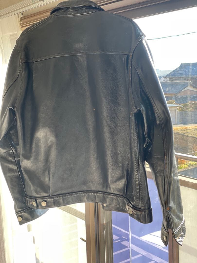 サイズ42 オール馬革　茶芯　ファインクリークレザー　バージニアビーチ