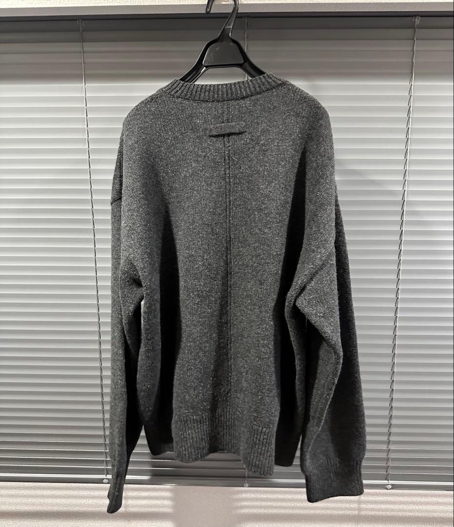 トップス stein EX FINE LAMBS CREW NECK KNIT LS