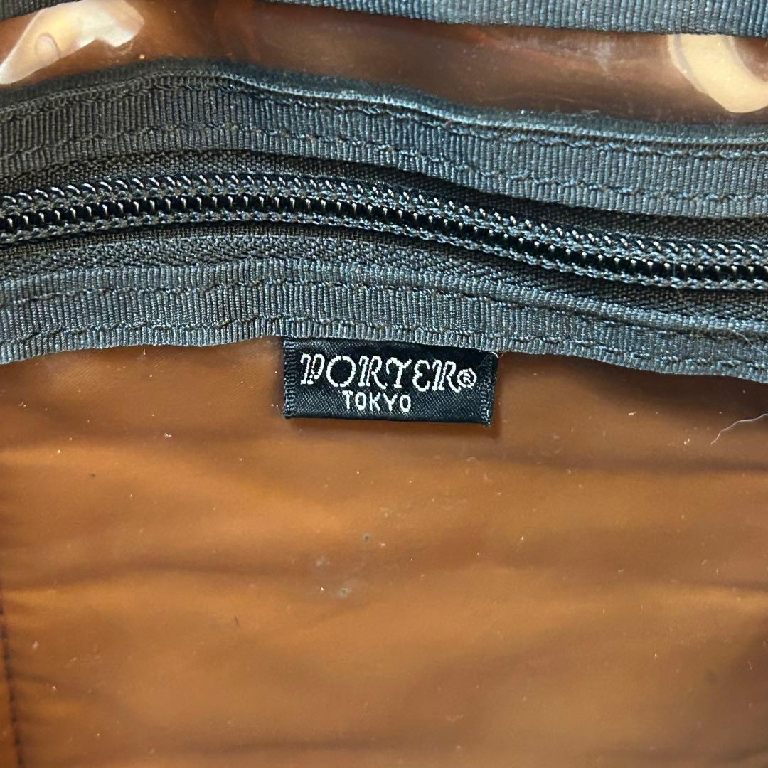 【美品✨人気/タンカー/A4】ポーター　トートバッグ　ビジネス　黒　通勤　肩掛可