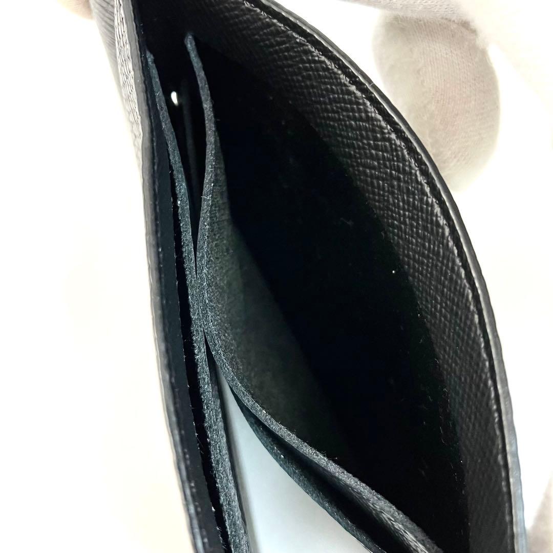 【極美品】ルイヴィトン　タイガ　ポルトフォイユ パンス　マネークリップ　ブラック