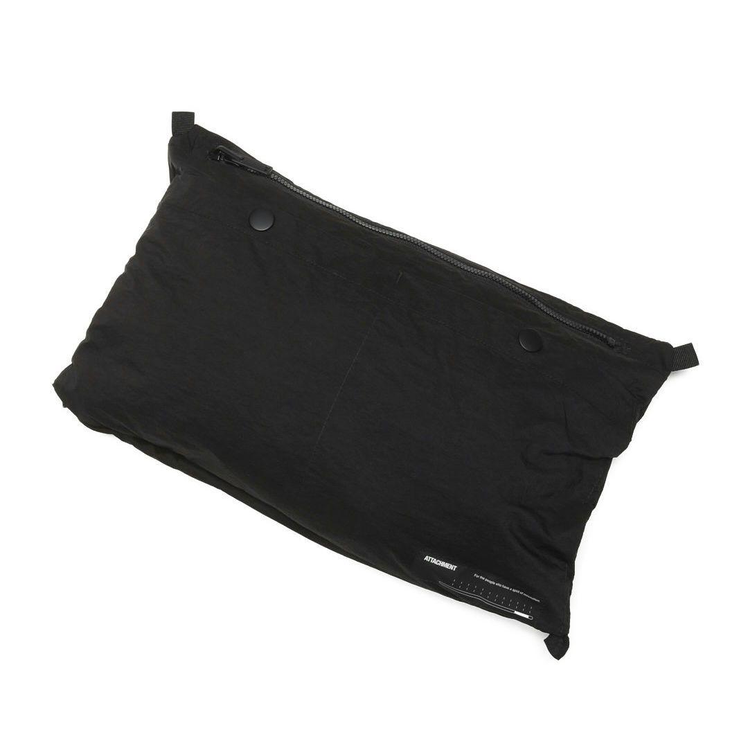 新品 ATTACHMENT アタッチメント パッカブル コート ブラック系