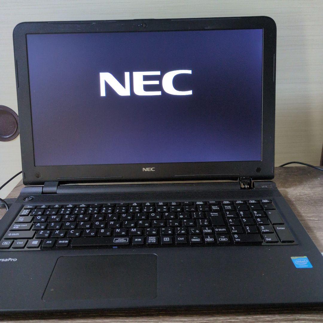 NEC ノートパソコン ブラック送料無料、、美品