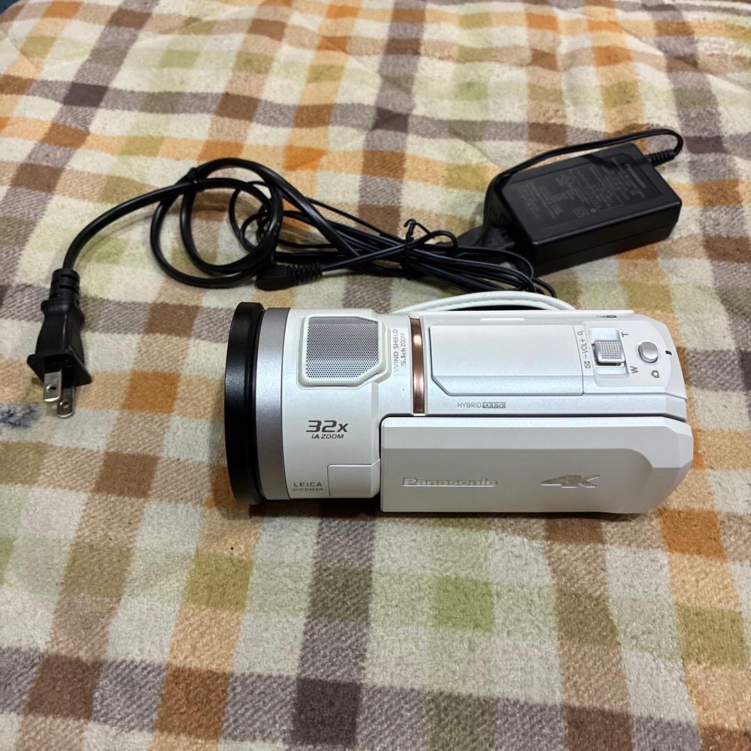 美品【動作ＯＫ】Panasonic　HC-VX2M 4Kカメラ　バッテリー