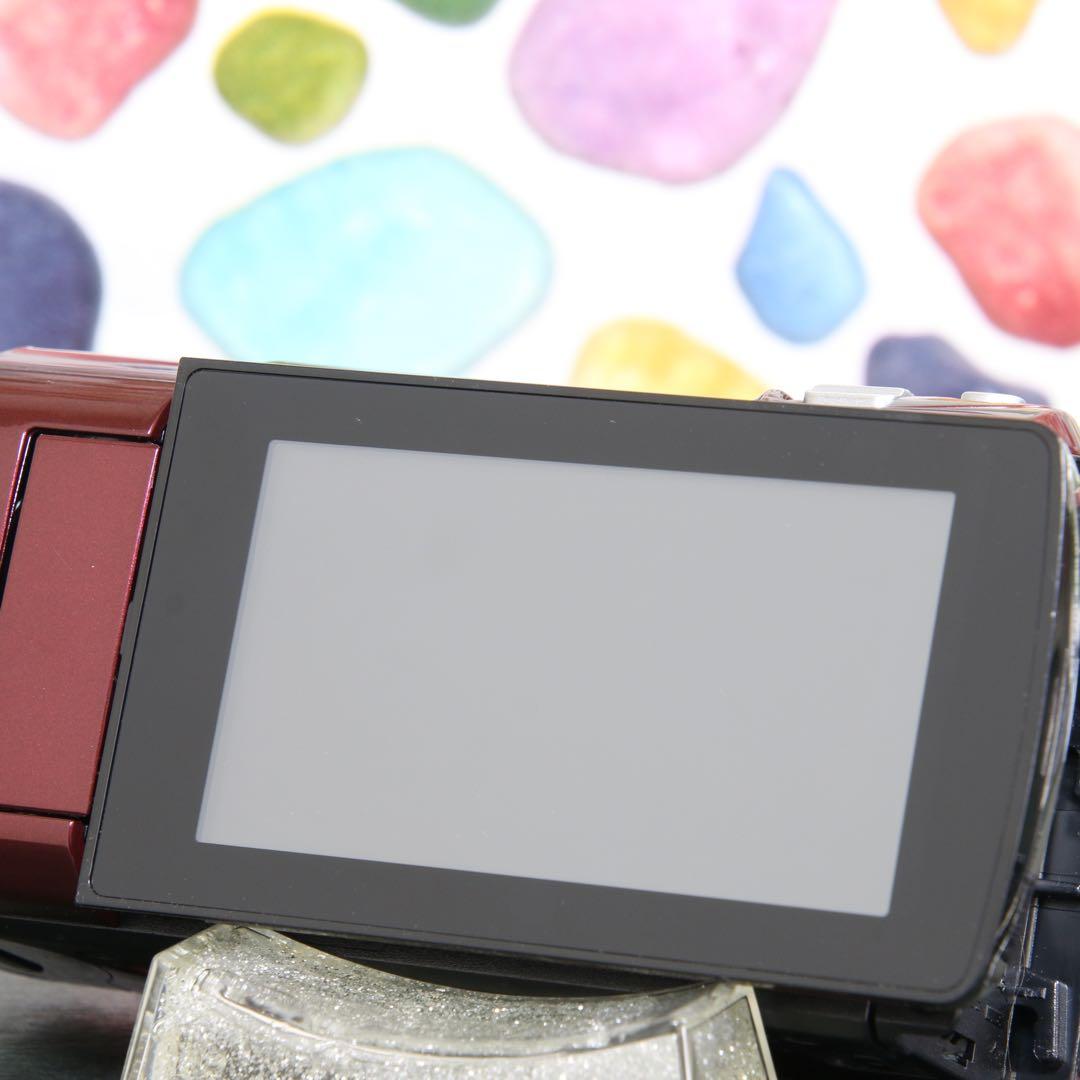 ♥︎◇JVC Everio GZ-HM460 ◇スマホ転送♪ ◇レッド