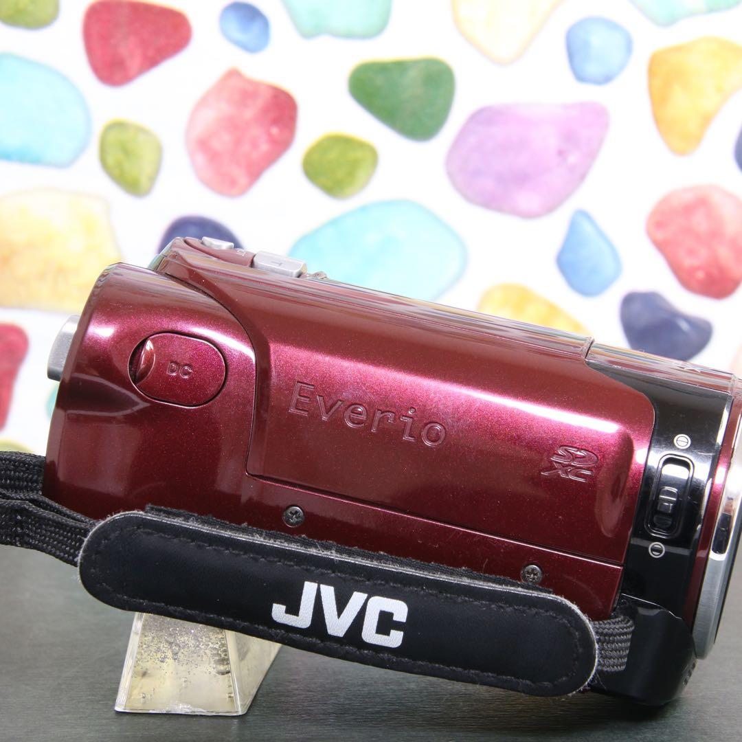 ♥︎◇JVC Everio GZ-HM460 ◇スマホ転送♪ ◇レッド