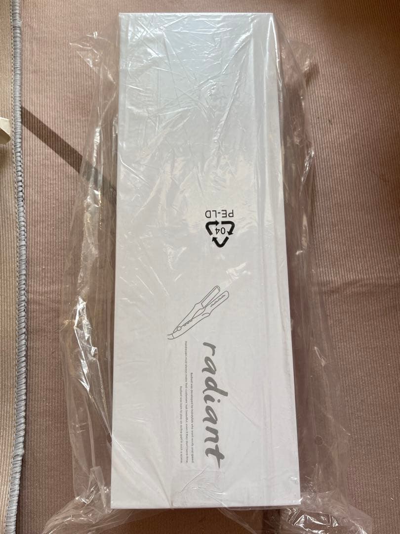 radiant ストレートヘアアイロン LM-125 レッド