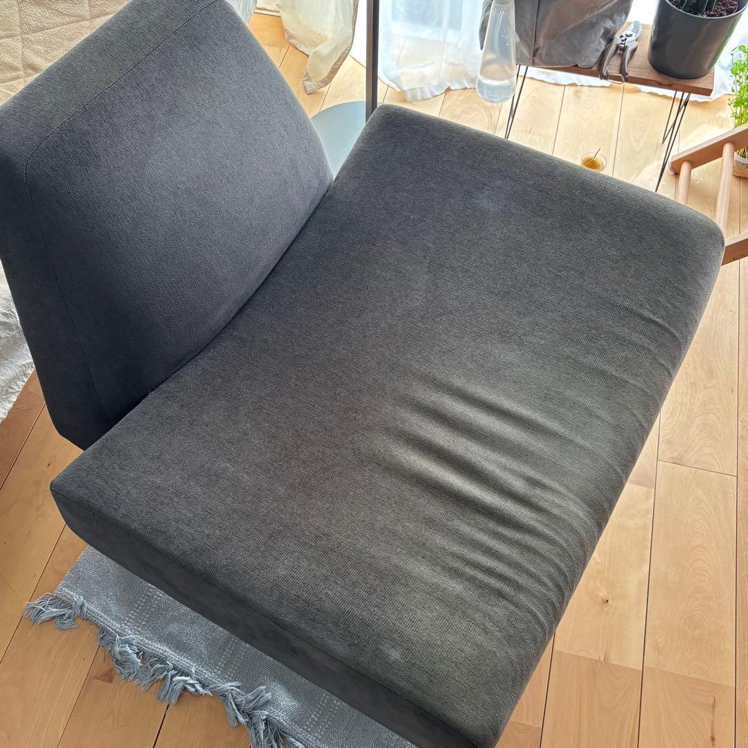 送料込み！　イデー　IDEE AO SOFA チャコール 1人掛けソファ
